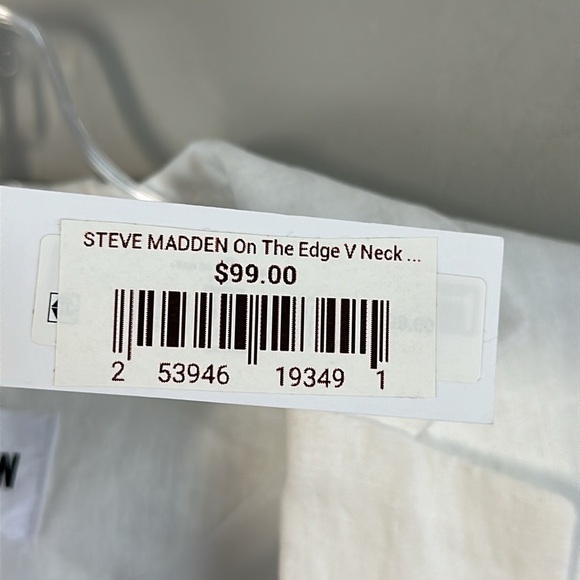 NWT Steve Madden On The Edge White Linen Blazer Size XS - Picture 6 of 16